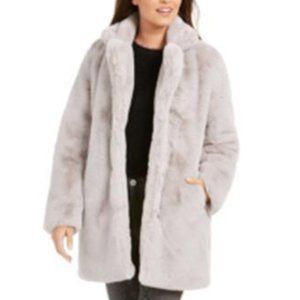 Apparis Eloise Faux-Fur Coat Medium Grey